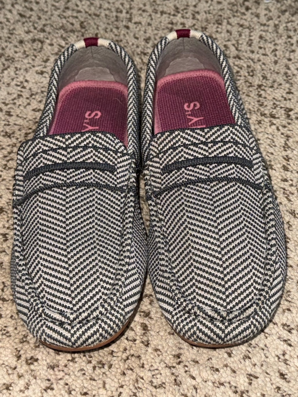 ROTHY’S Women’s The Daily Driver Iron Herringbone Loafers | Size 6.5
